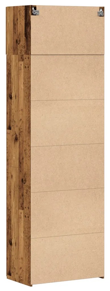 Faliszekrény Régi Fa 70x42.5x225 cm Fából készült