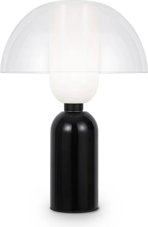 Maytoni modern asztali lámpa memory fekete átlátszó mymod177tl-01b