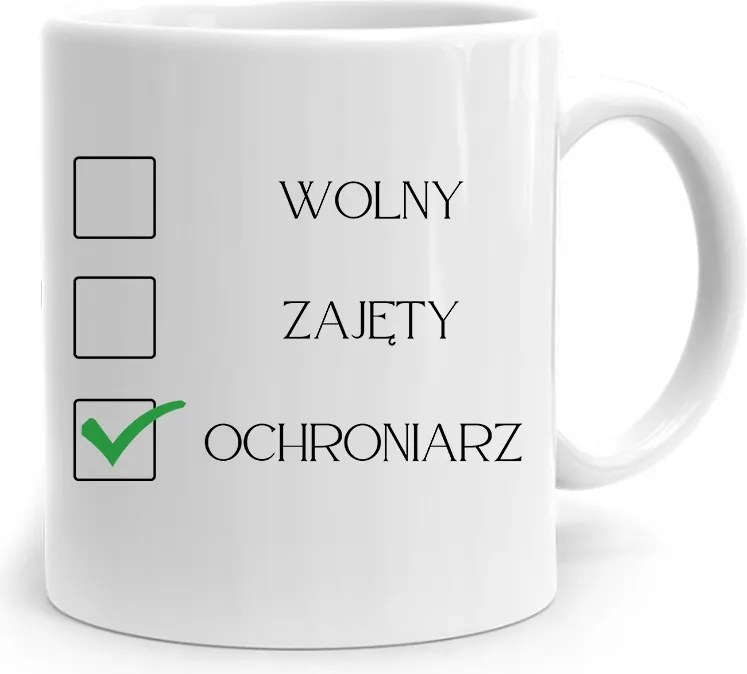 Őrző-védő Szabadonálló Bögre fényképes nyomtatással