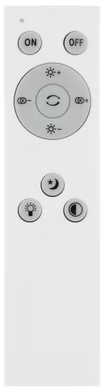 Globo 48419-18 - LED Dimmelhető mennyezeti lámpa ALEY LED/18W/230V + távirányító