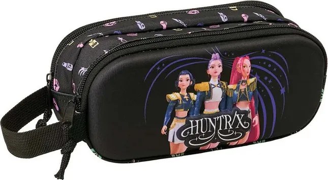 K-pop Démonvadászok Sound 2 rekeszes 3D tolltartó 21 cm