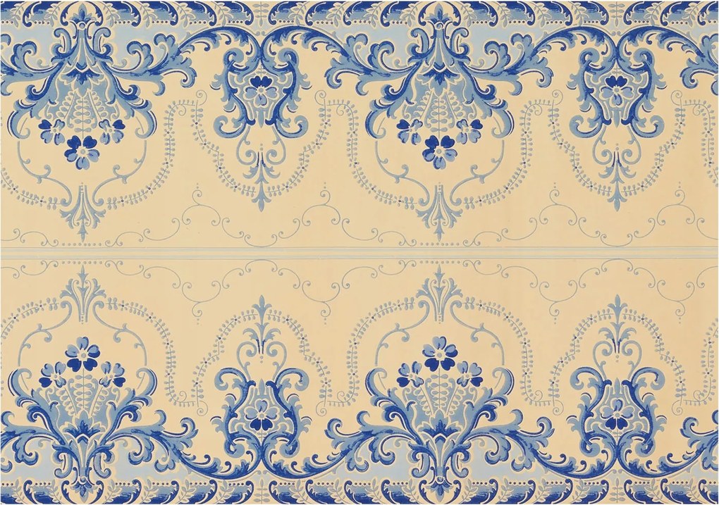 Fotótapéta Fali tapéta Hálószoba Nappali Kék díszek 208x146