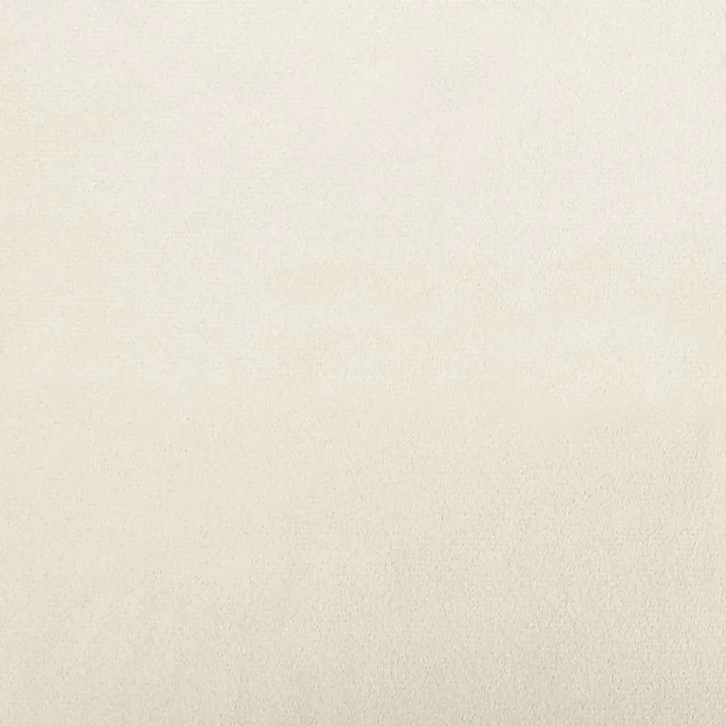 Kerekes Étkező Székek 2 pcs Krém 58 x 67 x 97 cm Bársony