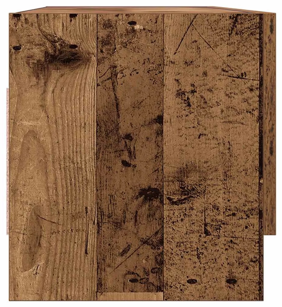 szekrény Régi fa 100x32,5x35 cm Gépelt fa