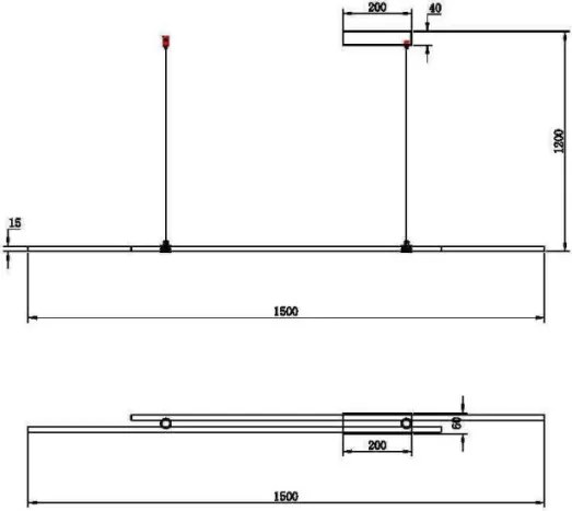 MAYTONI MOD005PL-L48BSK HALO Modern Led Függesztett Lámpa Fehér, Sárgaréz LED IP20