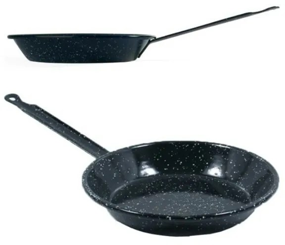Paella nyeles tál zománcozott 24 cm 13363