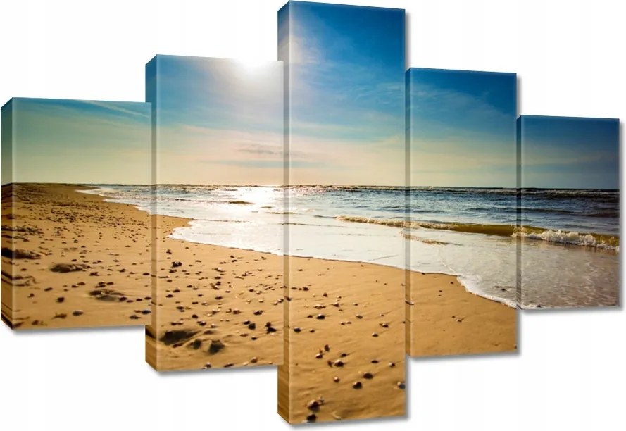 Vászonkép 100x70 Gyönyörű kilátás Tengerpart