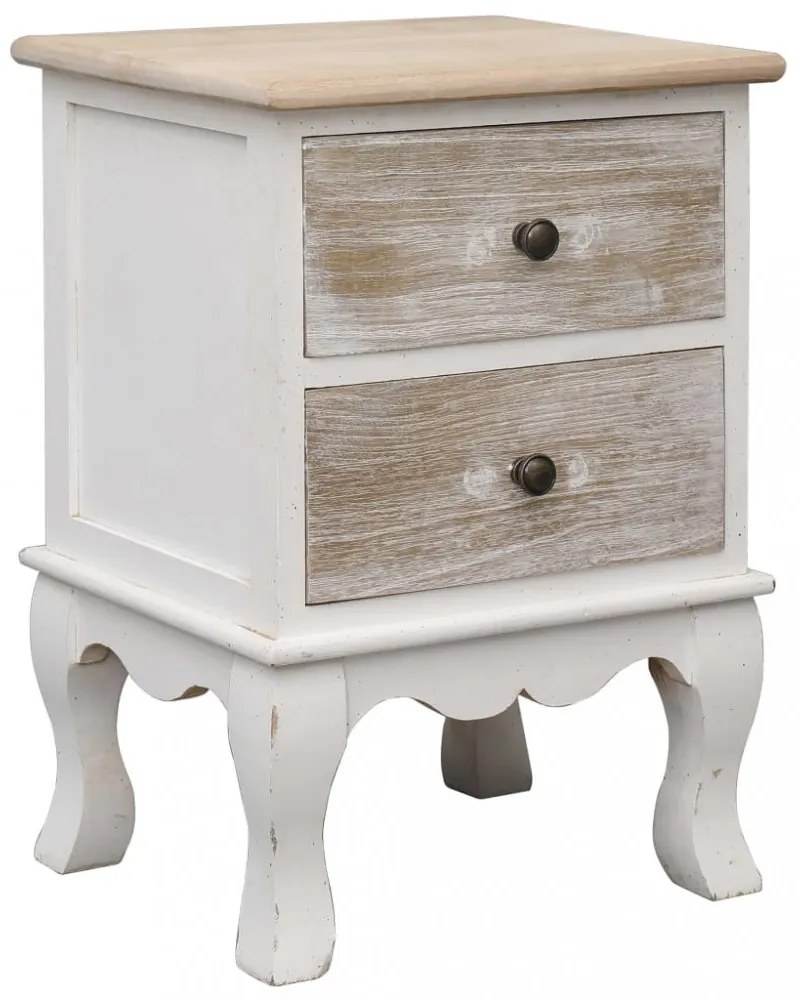 2 db császárfa éjjeliszekrény 35 x 30 x 50 cm