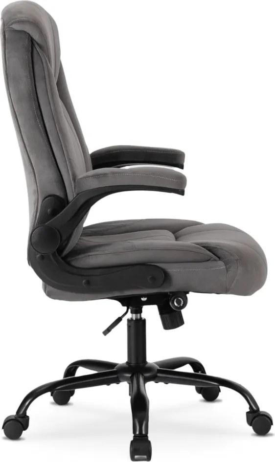 Forgószék szürke velúr. COMFORT