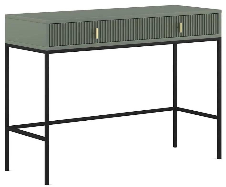 SUE konzolasztal zöld/fekete