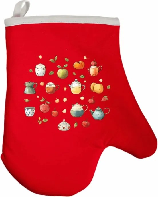 Konyhai kesztyű Twist EMI, Fekete