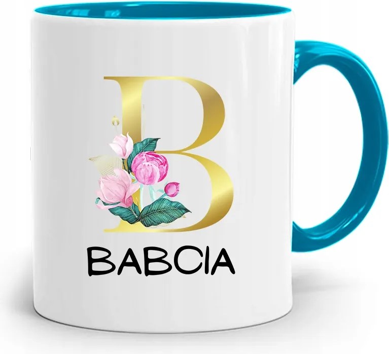 Kék Nagymama Napi Bögre A Világ Legjobbja fotónyomtatással