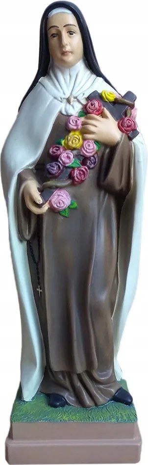 Szent Teréz figura 35cm műgyanta