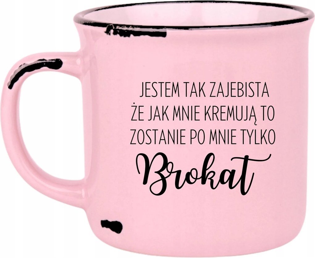 Bögre Rózsaszín Retro Ajándék Vicces Anyák Napja Csak Csillámpor Marad