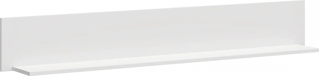 Polc 160, fehér, OLJE