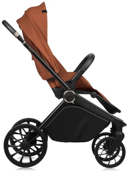 Lionelo - Kombinált babakocsi 3 az 1-ben MIKA PLUS Rozsdabarna