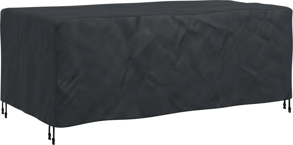 vidaXL Bútor takaró Egyszínű Fekete 200 x 110 x 70 cm 210D
