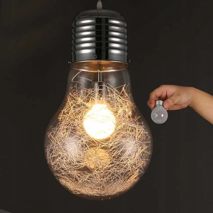 Függő lámpa Olasz Tomasucci 379 izzó szatén csillár modern