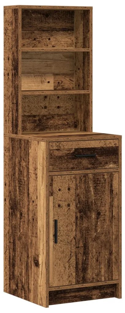 Dressing Table Set 3 db Régi Fa Fából készült