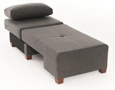 3 személyes kanapéágy Perenna Linen - Antracit