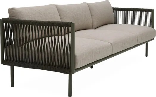 Oblic kerti 3 személyes kanapé