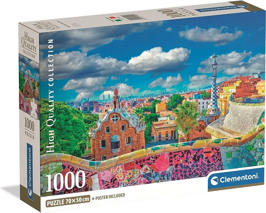 Barcelona Park Güell 1000 db-os puzzle Clementoni