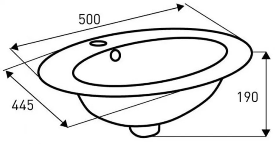 KR-132 kerámia design mosdó