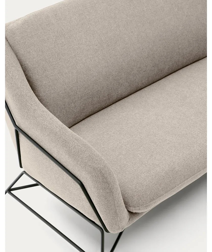 Bézs kanapé 128 cm Brida – Kave Home