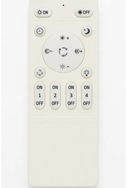 Dimmelhető LED mennyezeti lámpatest LED/45W/230V 3000-6500K fehér + távirányító