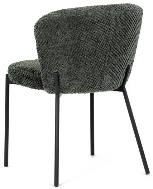 Zöld Bouclé Étkezőszék. CT-W1077 GRN2