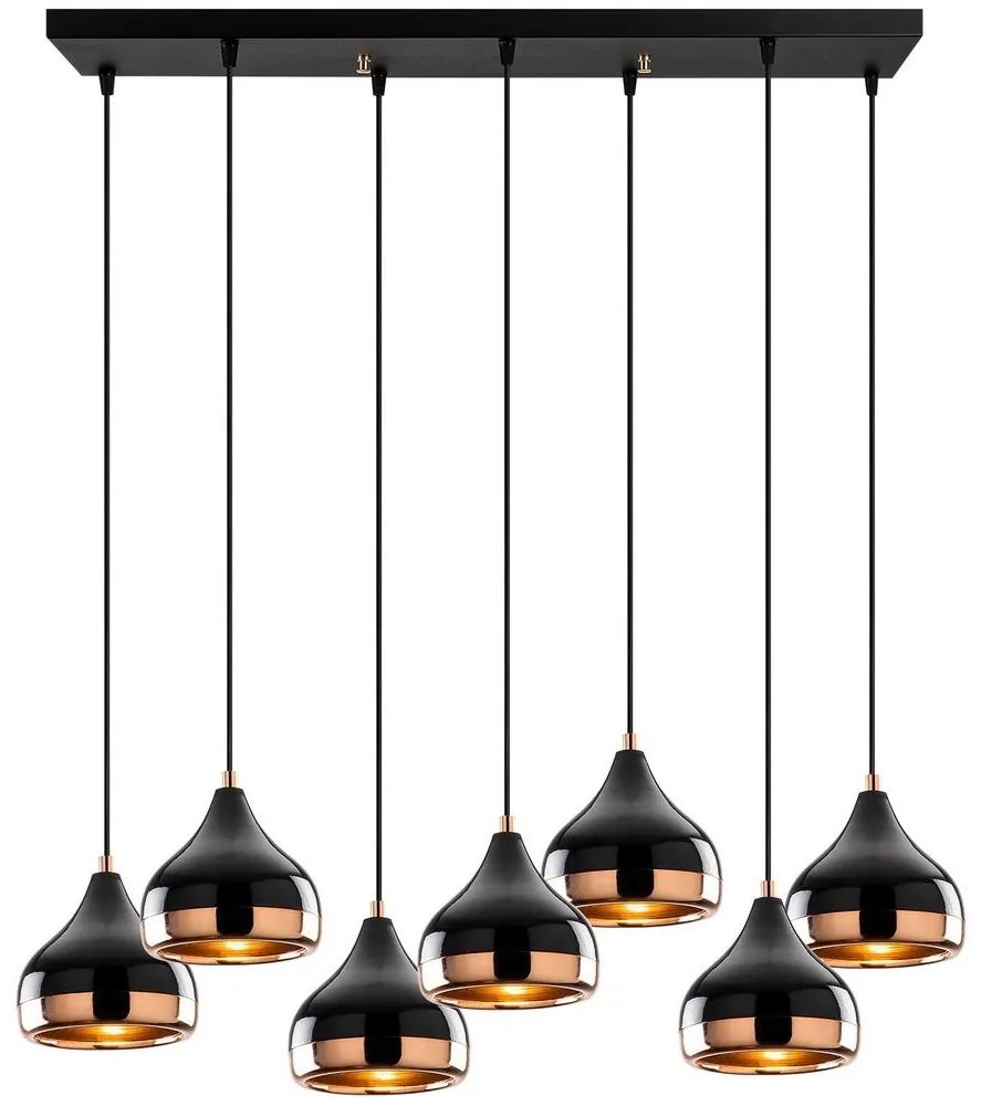 Csillár zsinóron YILDO 7xE27/40W/230V