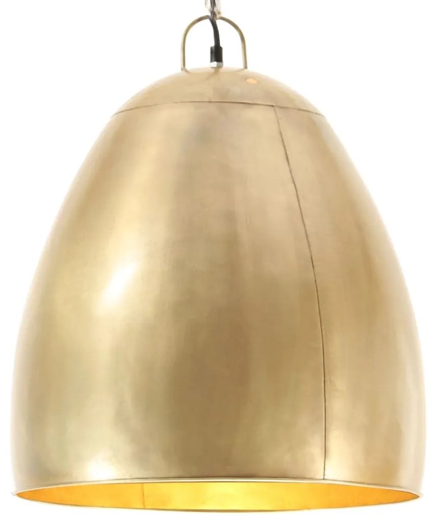 kerek sárgaréz ipari függőlámpa 25 W 42 cm E27