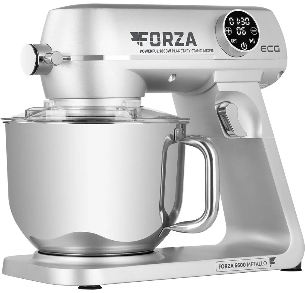 ECG Forza 6600 Metallo Argento konyhai robotgép