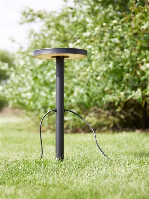 MARKSLÖJD 108173 GARDEN24 Modern Kültéri Állólámpa Fekete LED IP44