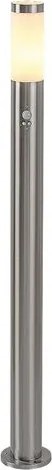 RÁBALUX 8268 INOX TORCH Modern Kültéri Állólámpa Szatin Króm E27 IP44
