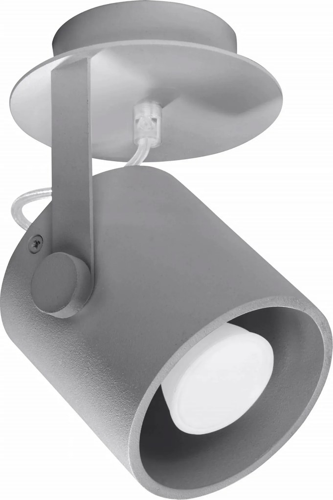 Mennyezeti spot lámpa állítható szürke spot lámpa Sollux Lighting