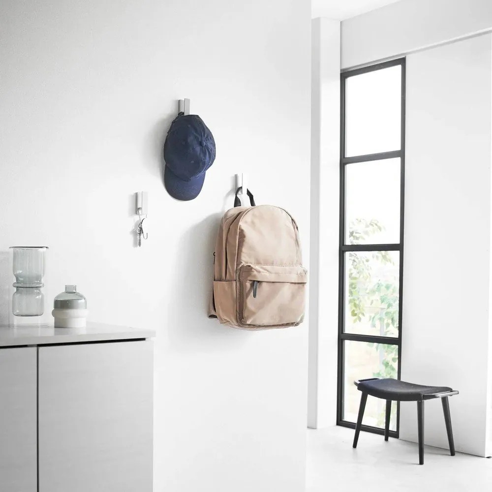 Fehér fali fém akasztó szett 3 db-os Tower – YAMAZAKI