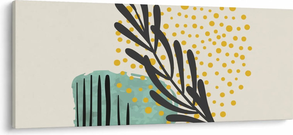 Kép - Absztrakt lapok N⁰3 (120x50 cm)