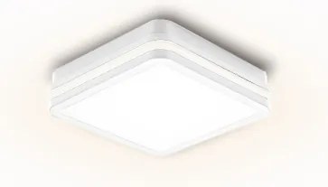 Brilagi - LED kültéri lámpatest BENE LED/24W/230V 26x26 cm fehér IP54