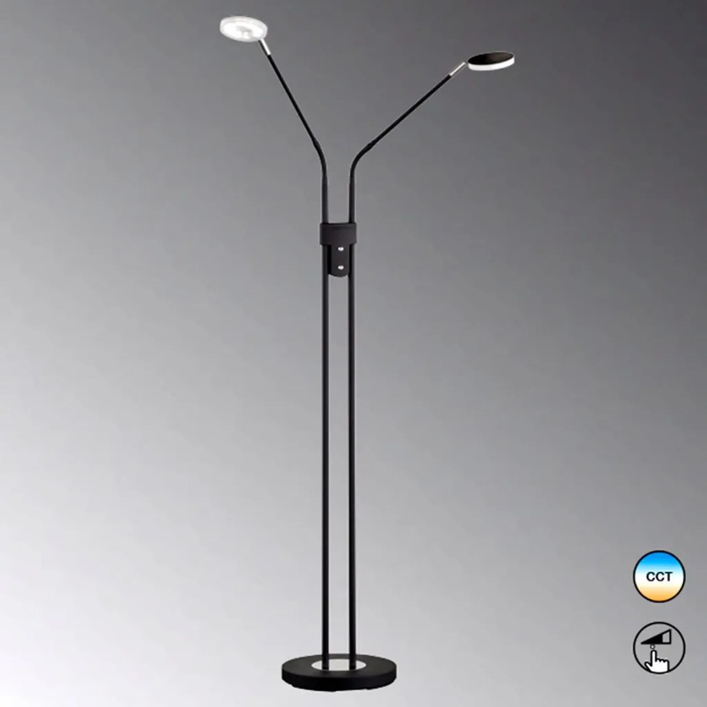 Fischer&Honsel Luna 840038 Állólámpa 2x6W/LED 2700K-6000k 1500 lm IP20