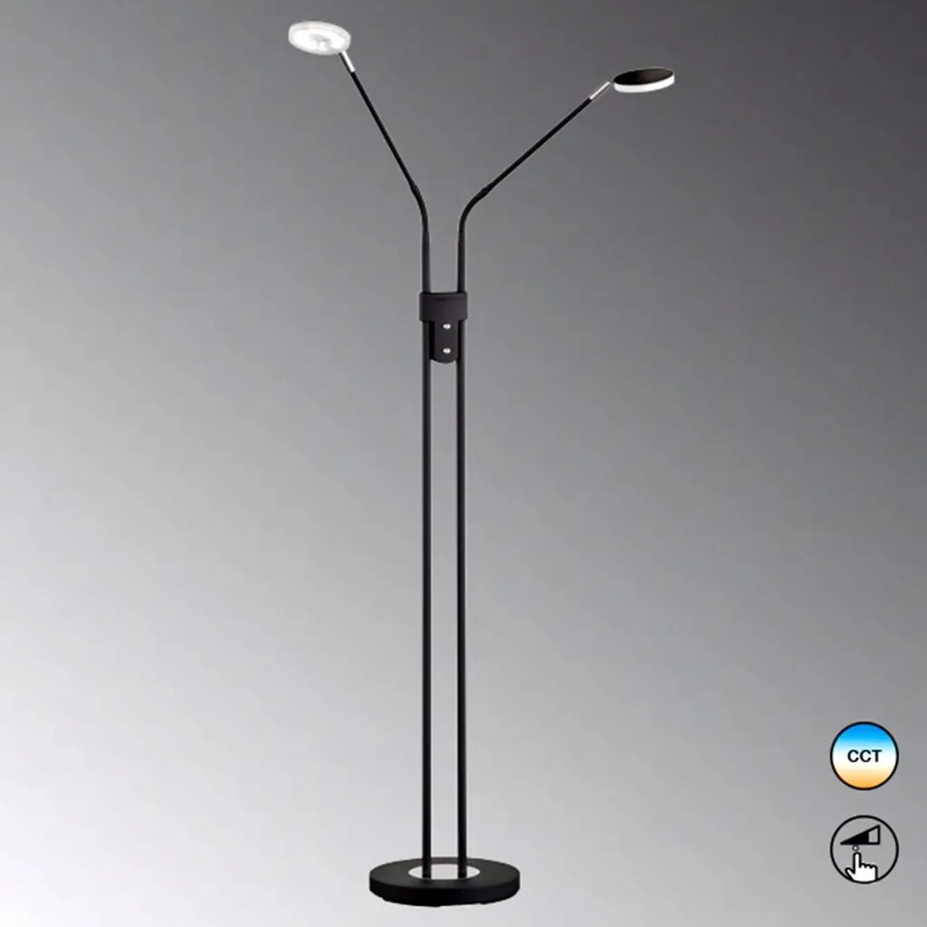 Fischer&Honsel Luna 840038 Állólámpa 2x6W/LED 2700K-6000k 1500 lm IP20