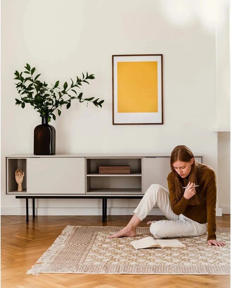 Szürkésbézs TV-állvány 189x61x42 cm Mod – noo.ma