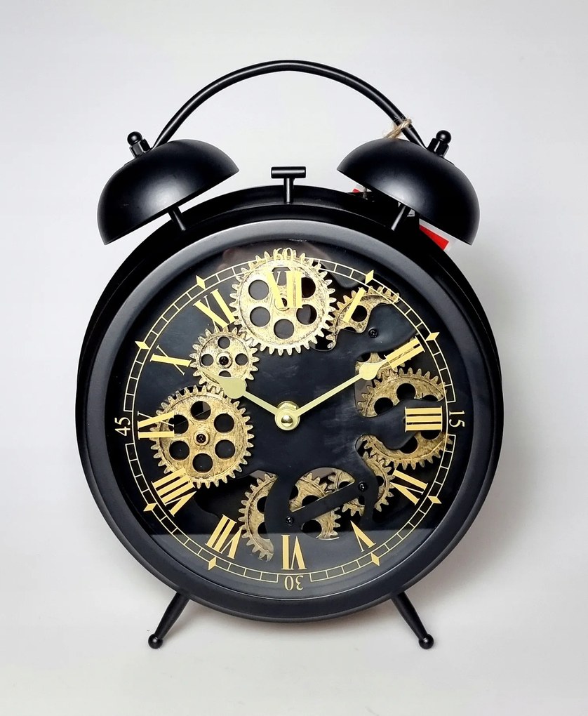 Asztali óra Zd trading fekete 20cm