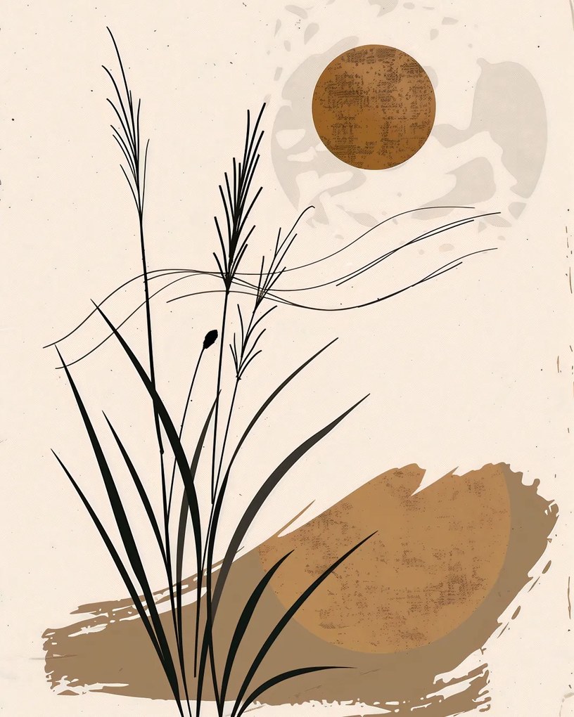 Poszter 40x50cm Sivatagi naplemente