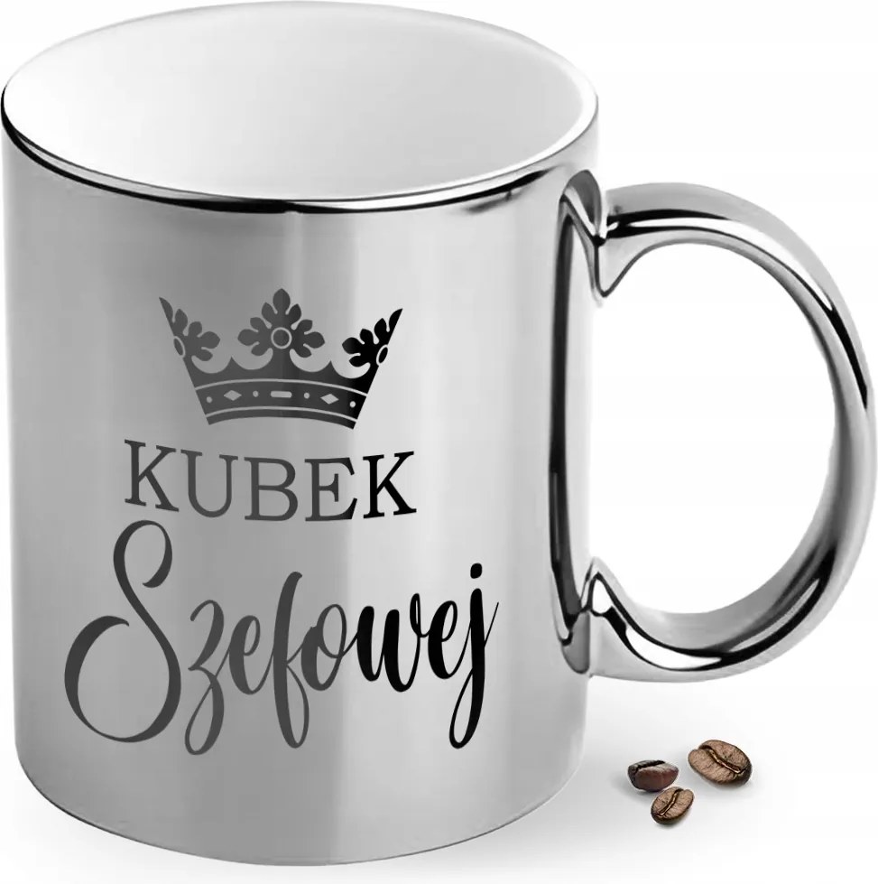 Ezüst Bögre Elegáns Stílusos Főnök Bögre Főnök Ajándék divatos