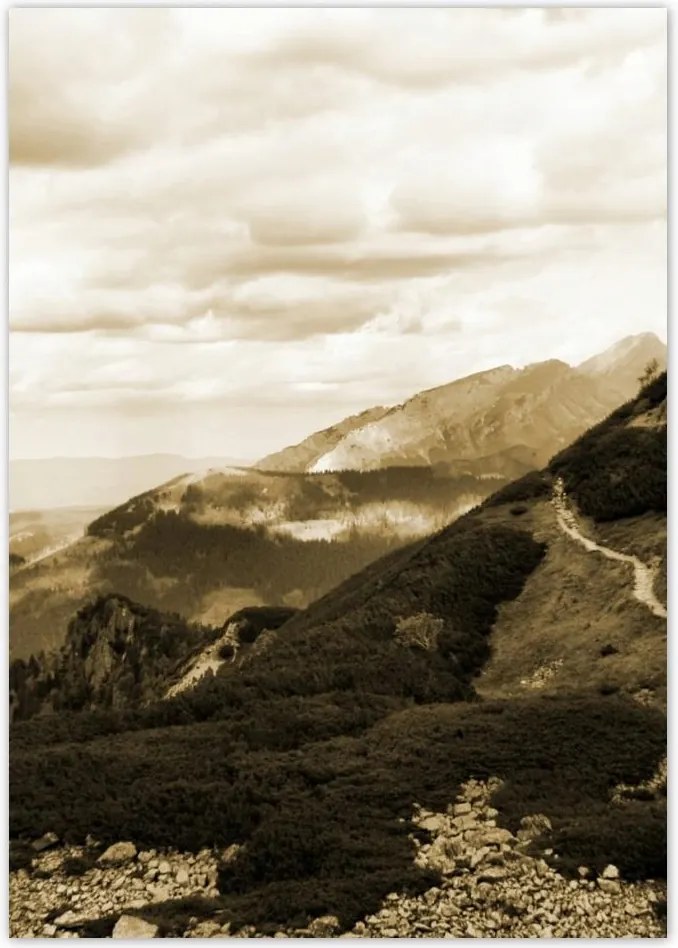 Poszterek A4 Pion Tátra Lengyel hegyek Kilátás