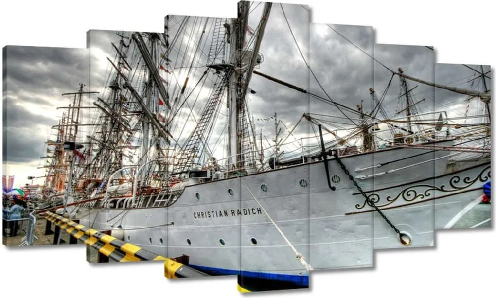 Festmények 140x80 A nagy vitorláshajó