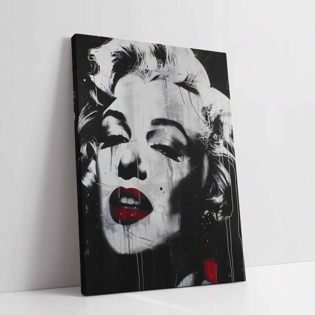 Marilyn Monroe vászonkép falikép a ház nappali szobájába 45x60