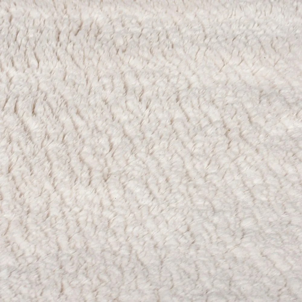 Krémszínű szintetikus szőrme szőnyeg 80x150 cm Faroe Wool Look Fur – Flair Rugs