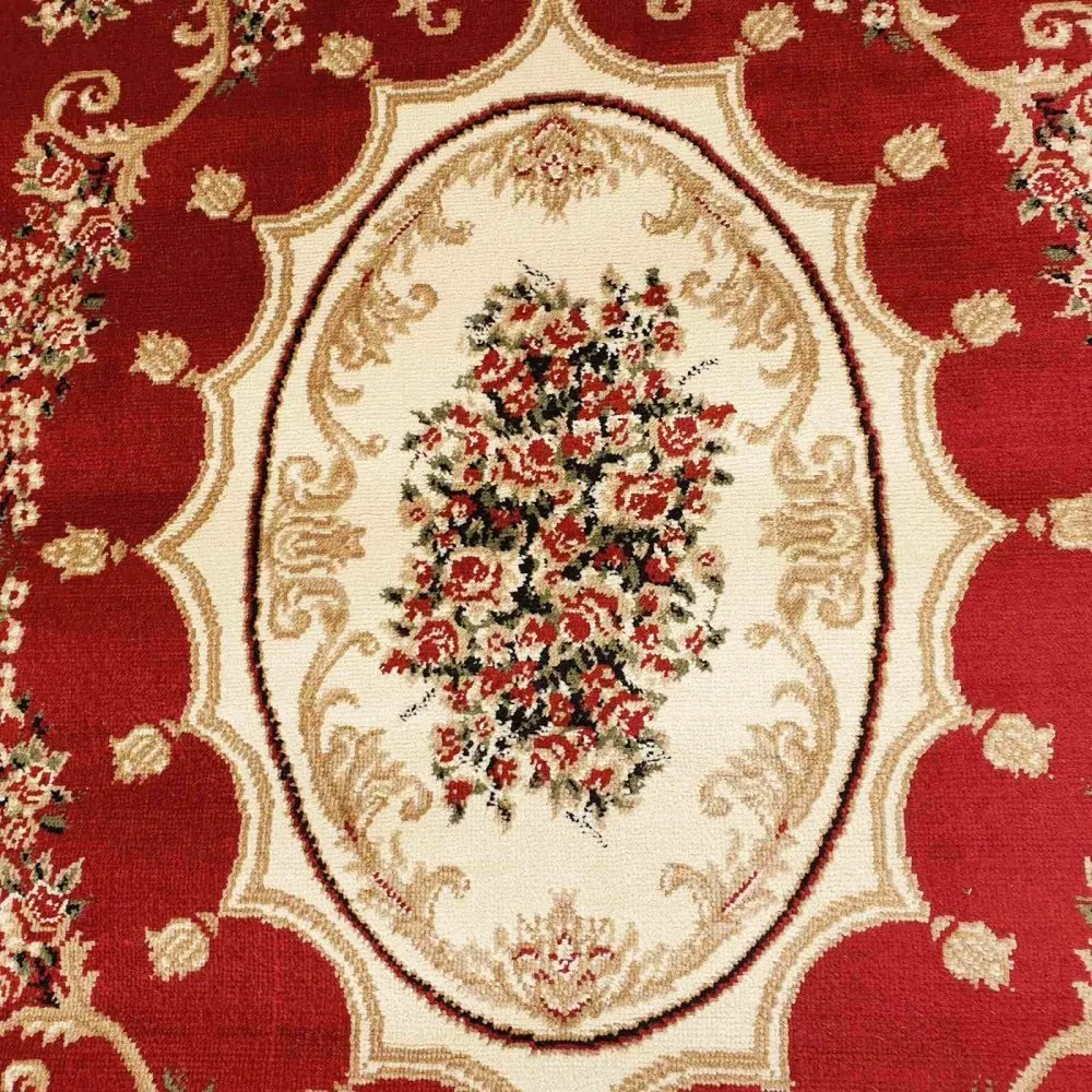 Gótika Nagyméretű Klasszikus Szőnyeg 200 x 300 cm Bordó